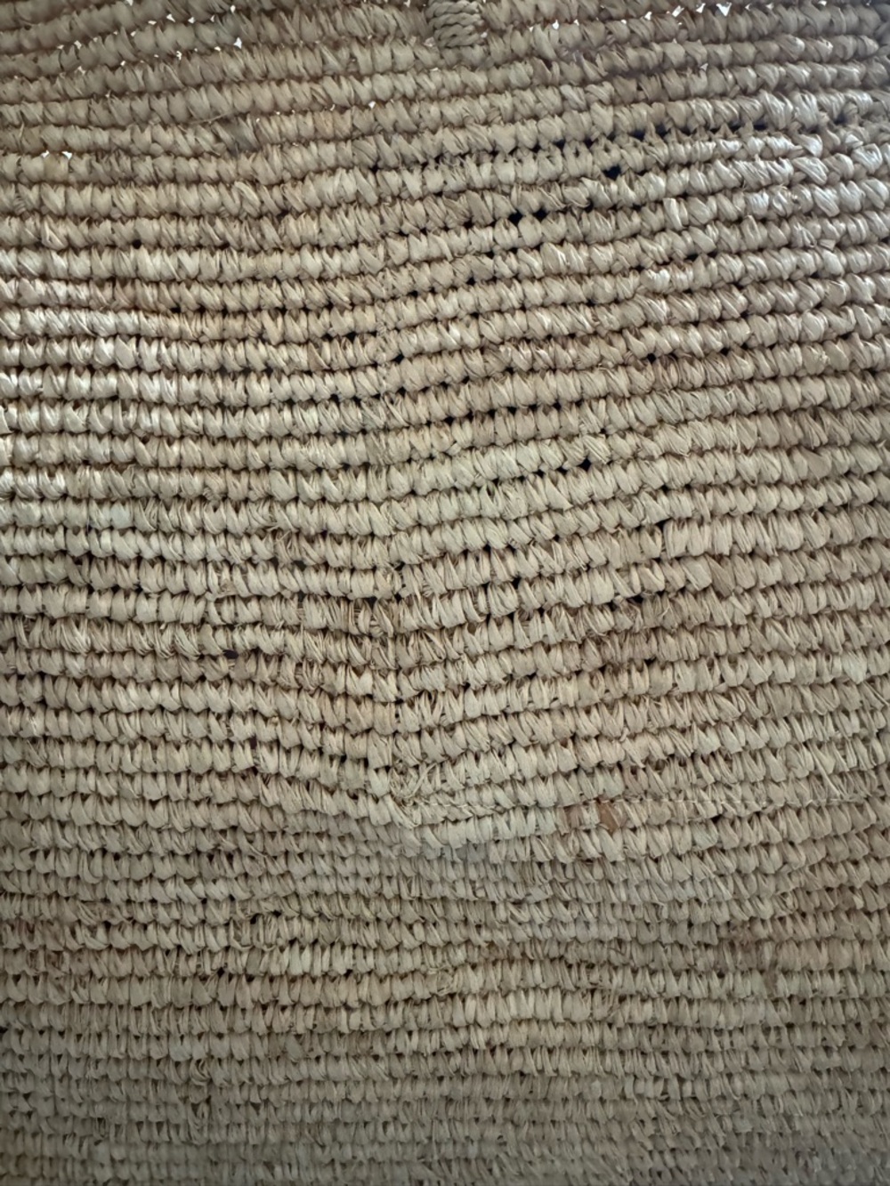 COS Natural Raffia Oversized Tote Bag - Picture 4 of 6